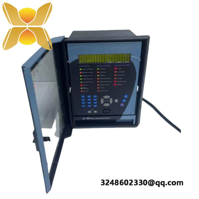 ge_sr469-p5-hi-a20.jpg GE SR469-P5-HI-A20 Motor Management Relay with Enhanced Front Panel and RTD Inputs