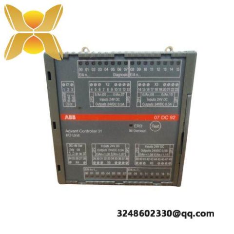 ABB 07DC92 GJR5252200R0101 Industrial Digital I/O Module