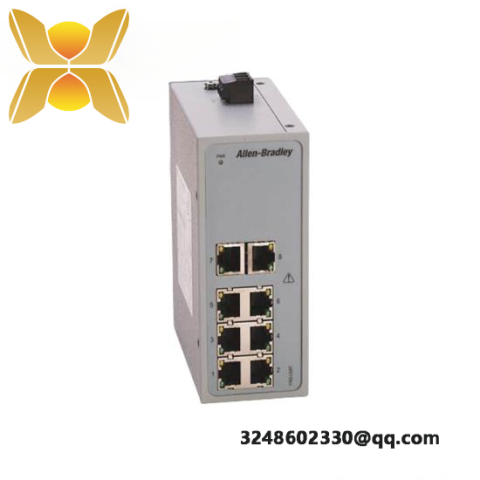 Allen-Bradley 1783-US8T - Unmanaged EtherNet Switch for Industrial Control Systems