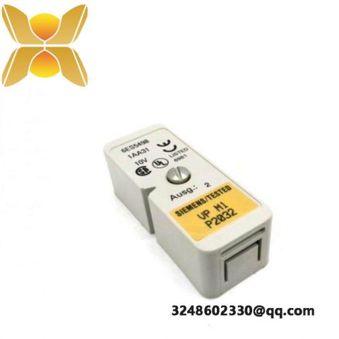 SIEMENS 6ES5498-1AA31 Analog Input SubModule for Industrial Control