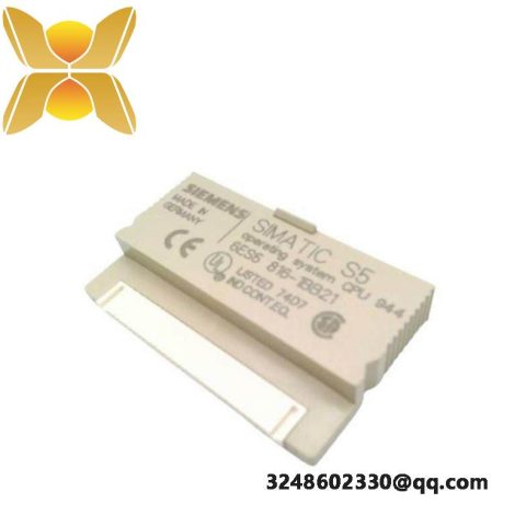 SIEMENS 6ES5816-1BB21 CPU944B Operating System Module, Advanced Control for Industrial Automation