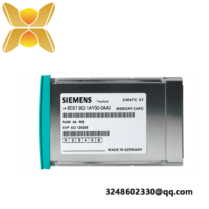 6es7952-1ak00-0aa0_siemens_ram_memory_card.png SIEMENS 6ES7952-1AK00-0AA0 RAM Memory Card: Industrial Control Module