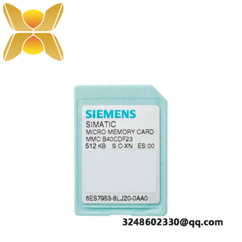 SIEMENS 6ES7953-8LJ20-0AA0 S7 Micro Memory Card - Advanced Data Storage Solution for Industrial Automation