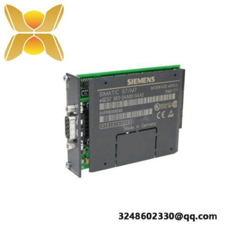 Siemens 6ES7963-2AA00-0AA0, Control System, Industrial Automation, PLC Module