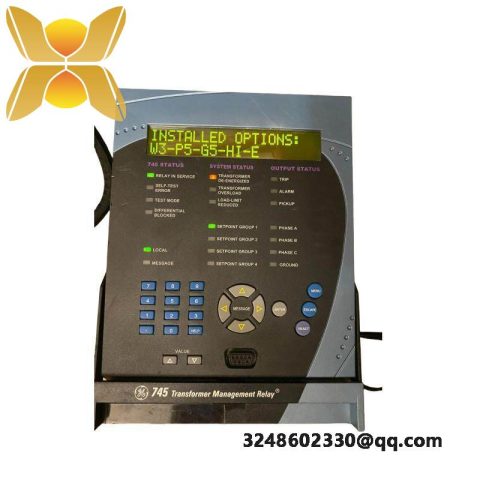 GE 745-W3-P511-G51-HI-R-E Relays: Comprehensive Industrial Control Solutions