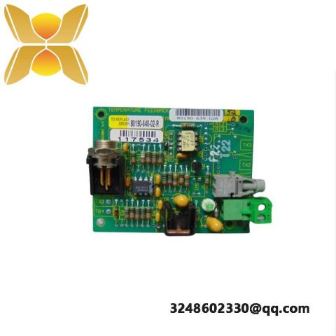 ABB AB 80190-640-02-R Temperature Feedback Board, Advanced Thermal Monitoring Solution