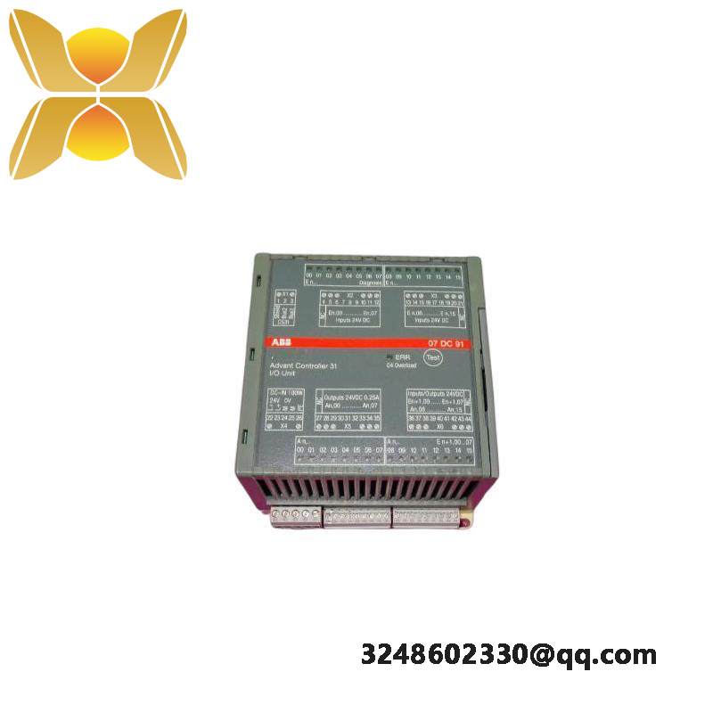 abb_07dc91_gjr5251400r0202_advant_controller.jpg ABB 07DC91 GJR5251400R0202 Advanced Control Module