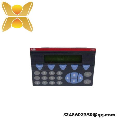 ABB CP502 - Text Display Panel, 1SBP260190R1001-A, PLC Module