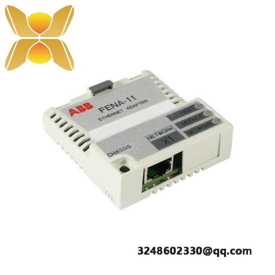 abb_fena-11_ethernet_adapter_module.jpg ABB FENA-11 Ethernet Adapter Module - High-Performance Networking for Industrial Automation