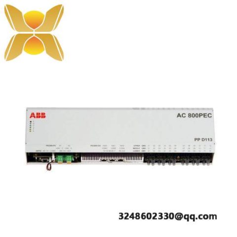ABB PPD113B01: Advanced DCS System Controller for Industrial Automation