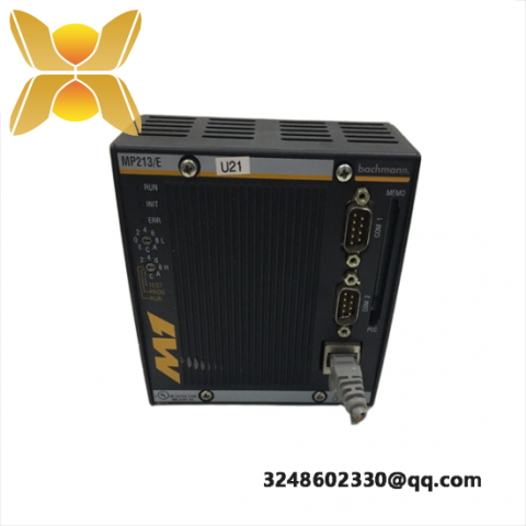 Bachmann MP213/E CPU Module - Advanced Industrial Control Solutions