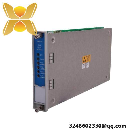 bently_3500_34_125696-01.jpg BENTLY 3500/34-01 125696-01 Industrial Vibration Monitoring Module
