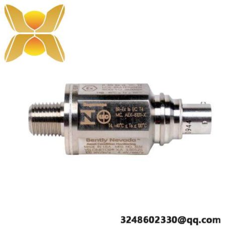 Bently Nevada 330525-02 - Piezo-Velocity Sensor, Industrial Automation, Condition Monitoring, Precision Measurement