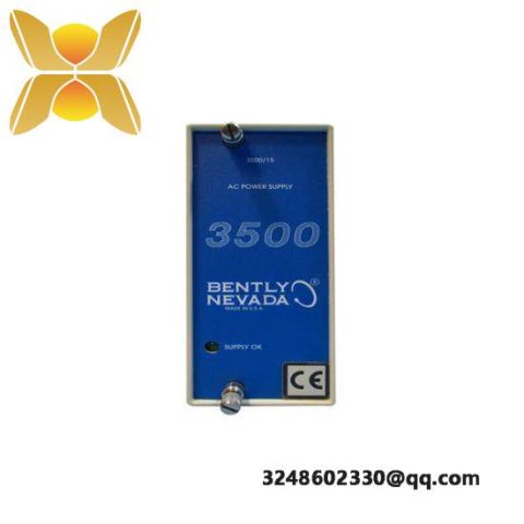Bently Nevada 3500/15E AC Power Supply Module; Producer: bently-nevada
