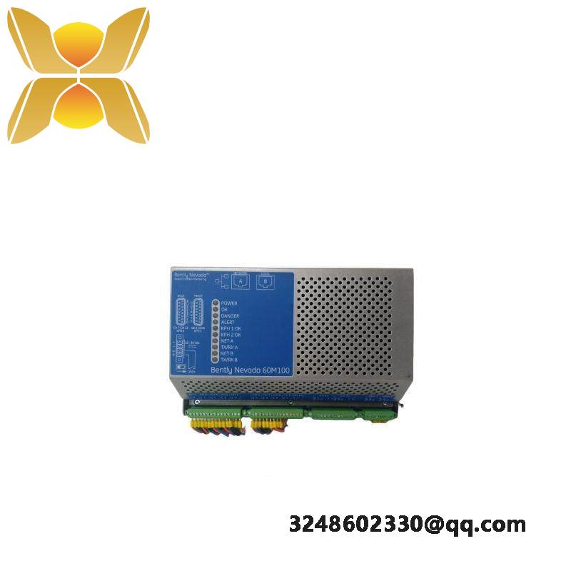 bently_nevada_60m100-00_condition_monitoring_module.jpg Bently Nevada 60M100-00 Condition Monitoring Module: Advanced Equipment Health Monitoring Solutions