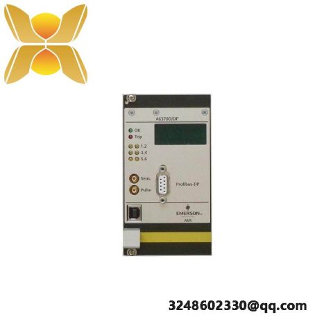 EMERSON A6370D - High-Performance Industrial Control Module