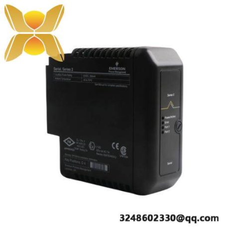 Emerson DeltaV VE4006P2 KJ3241X1BA1 12P2506X062 Redundant Serial Interface Card: Industrial Control Module