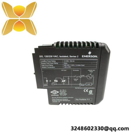 Emerson KJ3209X1-BA1, 12P3905X012, VE4002S2T1B1: Precision Output Module for Industrial Control Systems