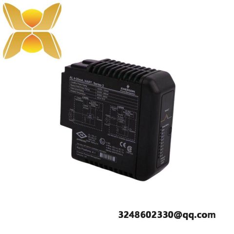 Emerson KJ3223X1-BA1, 12P2871X012 Analog Module, Industrial Control Solutions