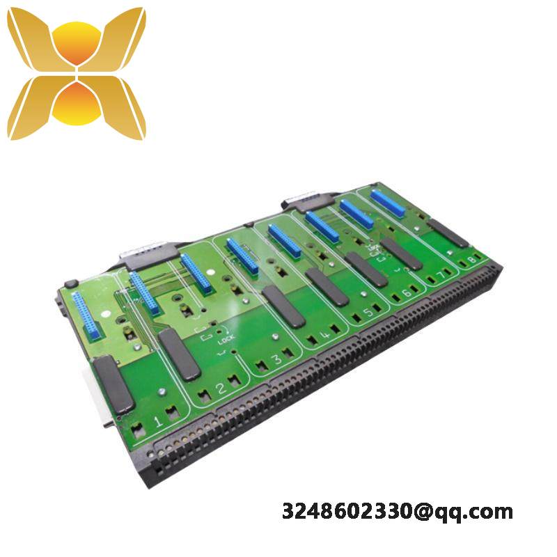 emerson_kj4001x1-be1_rev_l_3.jpg Emerson KJ4001X1-BE1 REV:L - 8 Wide I/O Carrier with Shield Bar