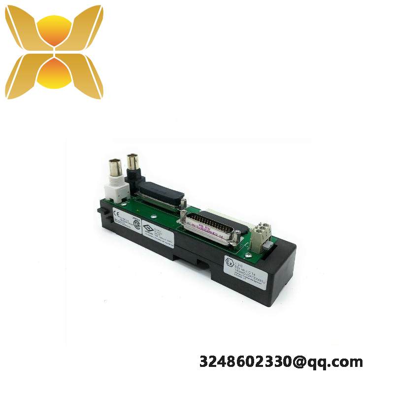 emerson_kj4001x1-nb1_12p3368x012.jpg Emerson KJ4001X1-NB1 12P3368X012 Dual Left Cable Extender for DeltaV Systems