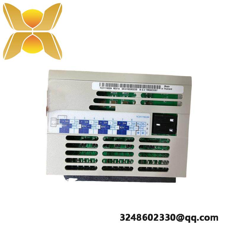 emerson_ovation_1c31116g04_compensated_analog_input.jpg Emerson Ovation 1C31116G04 Compensated Analog Input Module for Industrial Control
