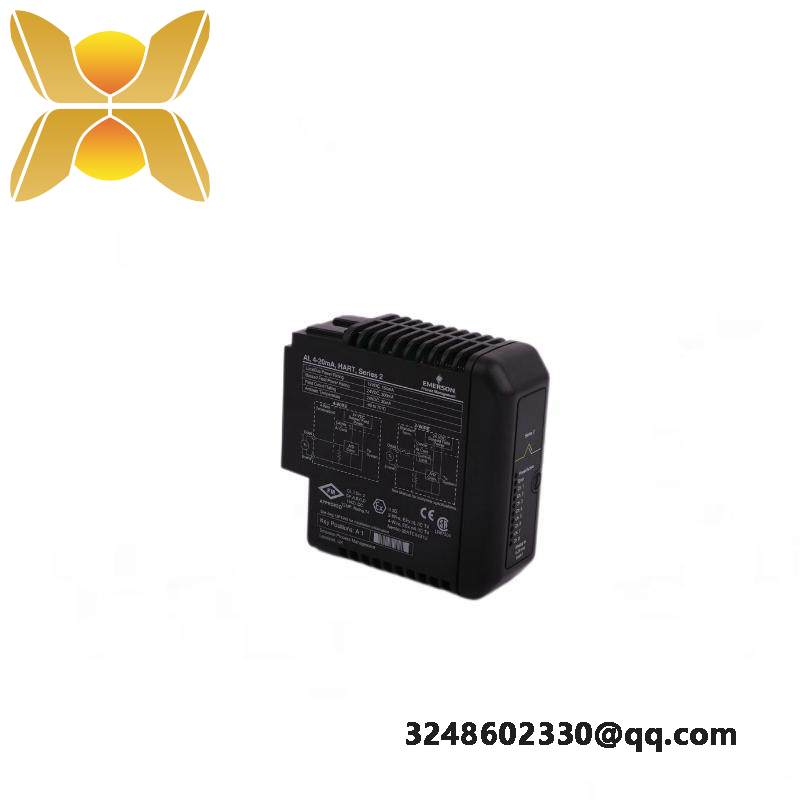 emerson_ve3008_12p6381x032.jpeg EMERSON VE3008 12P6381X032 - High Performance Industrial Control Module