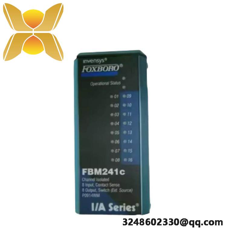 foxboro_fbm207c_rh917gy_1.jpg FOXBORO FBM207C RH917GY - High-Performance Control Module for Industrial Automation