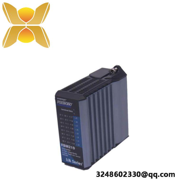 foxboro_fbm219.jpg FOXBORO FBM219 I/O Module for Industrial Control Systems