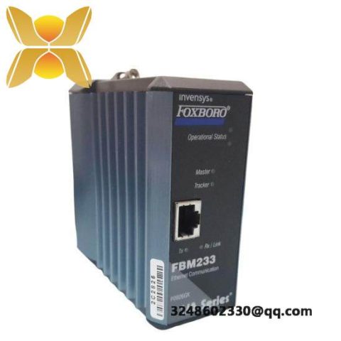 FOXBORO FBM233 P0926GX: Advanced Control Module for Industrial Automation