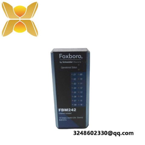Foxboro FBM242 RH916TA - Channel Isolated 16 Output Switch