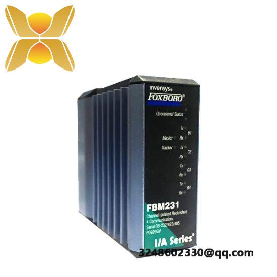 foxboro_p0911sm.jpg FOXBORO P0911SM Control Module for Industrial Automation Systems