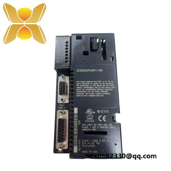 ge_fanuc_ic200cpu001_cpu.jpg GE FANUC IC200CPU001 - Advanced Control Module for Industrial Automation