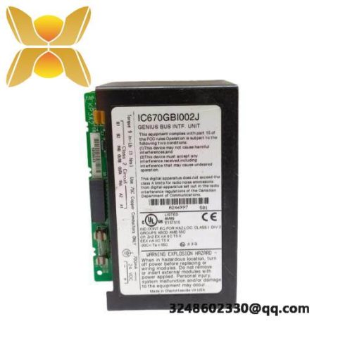 GE IC670GBI002 - Bus Interface Unit for Field I/O Control