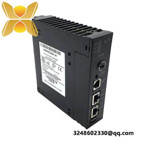 GE IC693NIU004 Ethernet Network Interface Unit: High-Performance Control for Industrial Automation