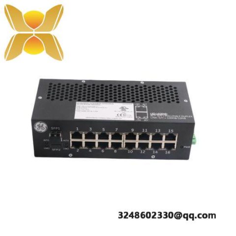GE IS420ESWBH1A Ethernet Switch with Fiber, Industrial Automation Solutions