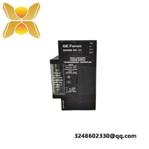 General Electric FANUC IC693PWR330F Power Supply - High-Performance AC Power Module