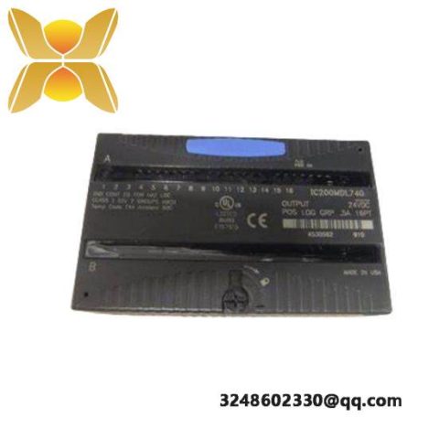 GE IC200MDL740 Control Module; Manufacturer: GE-FANUC