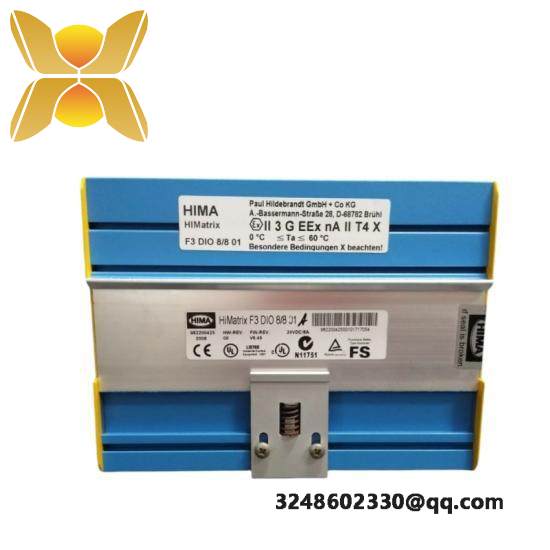 Hima/F3 DIO 8/8 01 | Hiamtrix/F3 DIO 8/8 01 Control Module - Industrial Automation Solutions