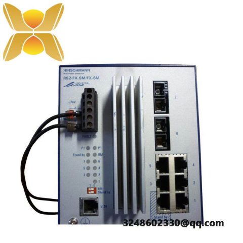 Hirschmann RS2-FX-SM/FX-SM Ethernet Rail Switch - Industrial Control Module
