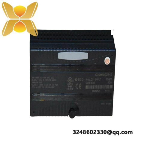 GE IC200ALG264E - High-Precision Current Analog Input Module