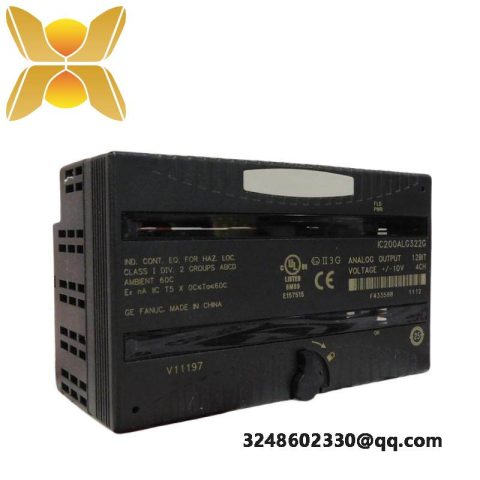 GE Fanuc IC200ALG322 - High-Performance VersaMax Analog I/O Module