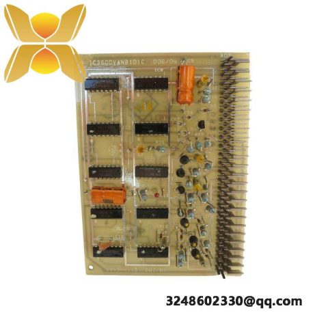 GE IC3600VANB1D1C: Advanced Control PLC Annunciator Board for Industrial Automation