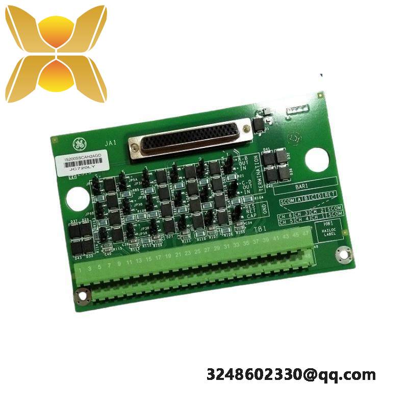 is200sscah2agd_ge_communcation_termin.jpg GE IS200SSCAH2AGD - Advanced Communication Terminal for Industrial Control