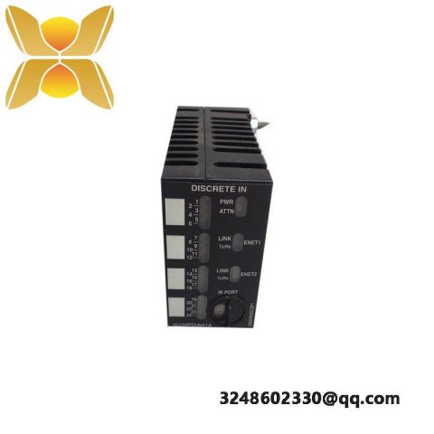 GE IS220PPDAH1A REV E - Industrial PLC I/O Pack, High Performance, Precision Control