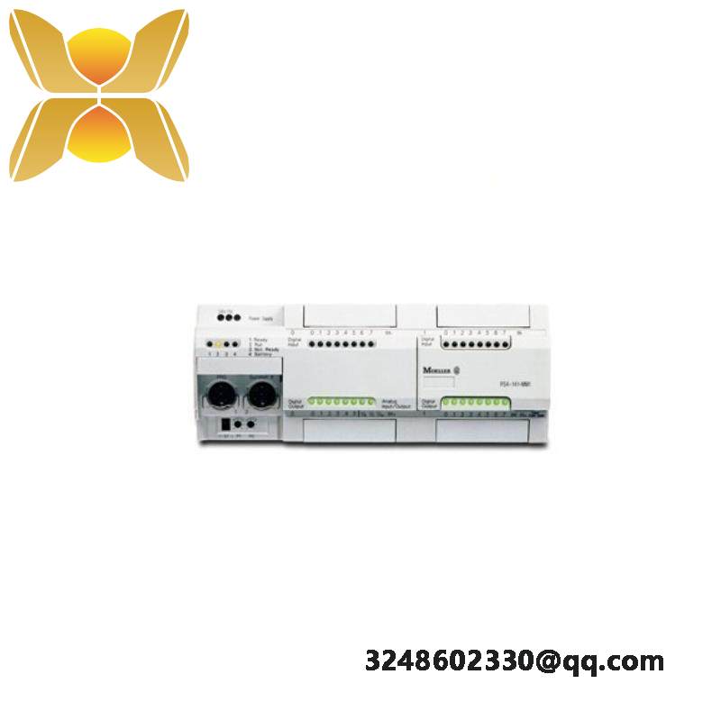 klockner_moeller_ps4-141-mm1_icompact_programmable_logic_controller_plc.jpeg Klockner Moeller PS4-141-MM1: Compact PLC for Efficient Automation Solutions