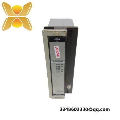 Modicon AS-J890-101 Remote I/O Processor Module, designed for industrial automation applications