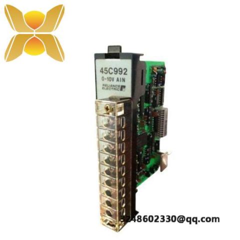 RELIANCE Industrial Grade Programmable Logic Controller - 45C992, 220V AC, Precision Control Module
