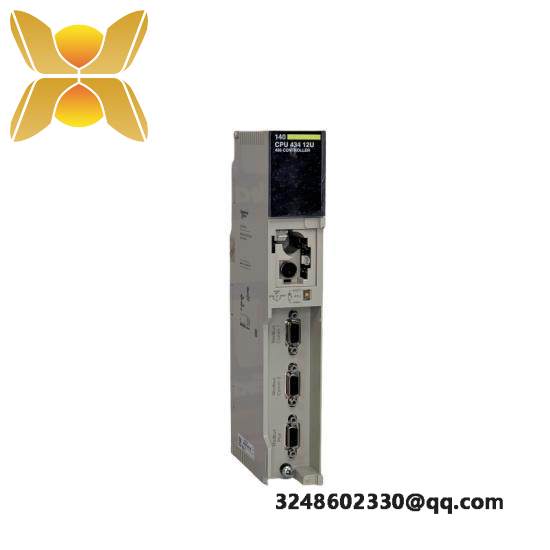 schneider_140cpu43412_2.jpg SCHNEIDER 140CPU43412 High-Performance Compact PLC for Industrial Automation