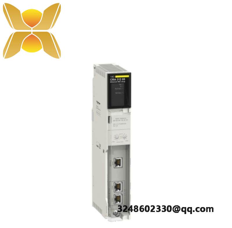 schneider_140cra31200.jpg Schneider 140CRA31200 Ethernet RIO Drop E/IP 1CH Adaptor Module